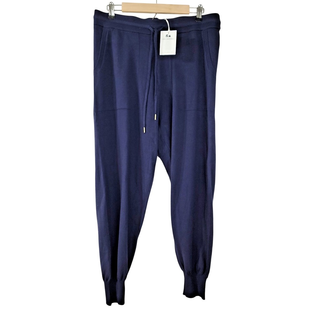 Free‎ Assembly Womens Large Jogger Pants Navy Blue  Lounge Sweatpants NWT